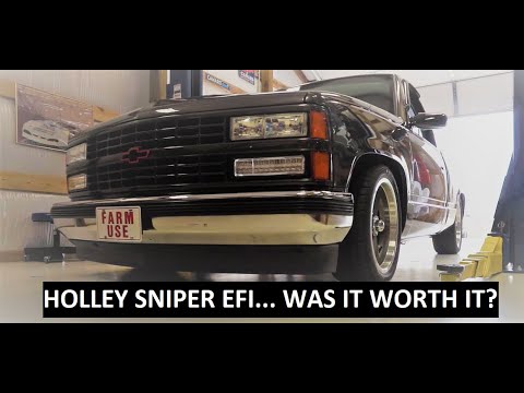 FULL SEND IN THE MUSCLE TRUCK! + HOLLEY SNIPER EFI REVIEW