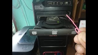 How to open CD/DVD rom drive, if not open automatically | CD/DVD rom drive problem solved