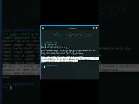 NEW FIX GRUB BOOTLOADER DUALBOOT GRUB_DISABLE_OS_PROBER WINDOWS & LINUX 2022 | TutorLinux 06 #shorts