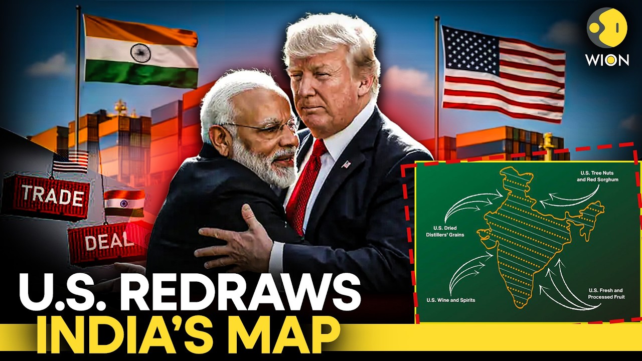 India-US Trade Deal Fury: US Map Marks PoK and Aksai Chin as India! |  WION Originals
