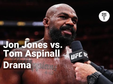 Jon Jones Responds to Tom Aspinall's Claims Amid Fan Frenzy