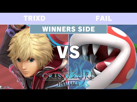 2GG Crisis Core - Trixd (Shulk) Vs. UR | Fail (Piranha Plant) Winners Pools - Smash Ultimate