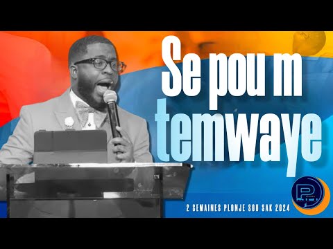 Louanj Pwisan e Beni | Se pou m temwaye, pou m etone | Jan w wè m nan | Ev. Jemps Benoit