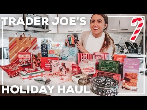 TRADER JOE'S HOLIDAY HAUL 2019!| モーガン・イエーツ (TRADER JOE'S HOLIDAY HAUL 2019! | Morgan Yates)