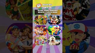 Desafio anos 90+: Transporte-se de volta para os anos 90 e tente acertar todas