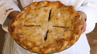 Pie Crust Recipe Tutorial Demonstration: How to Make Tender, Flaky Pie Crust