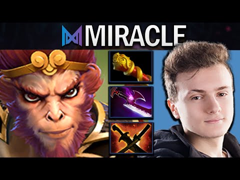 Monkey King Dota 2 7.32 Gameplay Nigma.Miracle with SNY and MKB #dota2 #dota2gameplay
