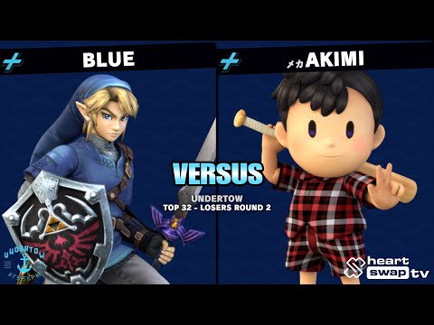Blue (Link) vs Akimi (Ness) - Undertow Top 32 - LR2