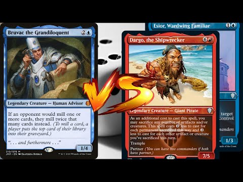 Bruvac VS Esior Dargo - MTG EDH Duel Commander