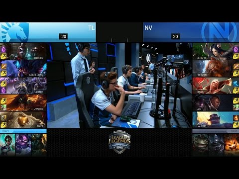 TL vs NV Game 5 Highlights - 2016 NALCS REGIONAL QUALIFIERS DAY 1