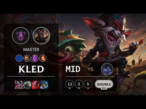 Kled Mid vs Sylas - EUW Master Patch 11.12
