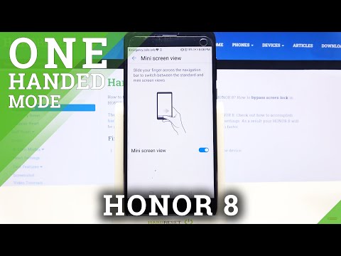 How to Enter One Handed Mode on HONOR 8 – Activate One Handed Mode