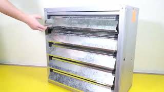 Kanasi HVLS Industrial Exhaust Fans: Boost Ventilation with Powerful 4