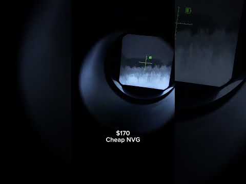 Cheap night vision goggles bs REAL military PVS14 #nightvision #comparison #nvg #review #cod