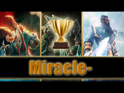 Miracle- BATTLE CUP Compilation - Dota 2