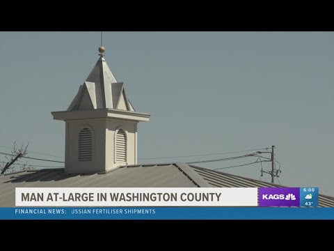 Washington County police in search of man on the run