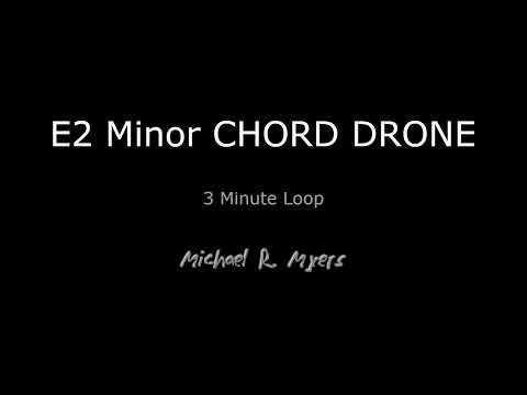 E Minor Chord Drone (E2) Backing Track