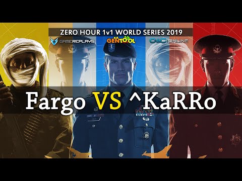 Stanislav TV - Fargo vs KaRRo - Generals Zero Hour 1v1 World Series 2019