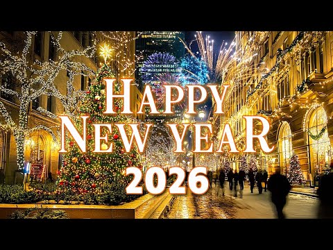 Happy New Year 2026 🎁 Best Happy New Year Music 2026 🎉 Beautiful New Year's Eve Ambience 2026