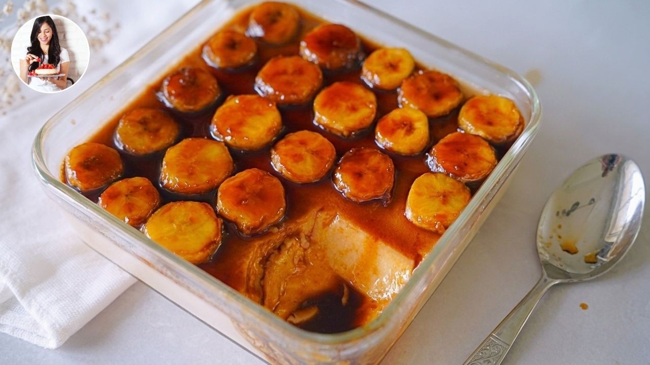 Solo Plátanos y Leche - Postre Cremoso y Sin Horno en minutos | Auxy