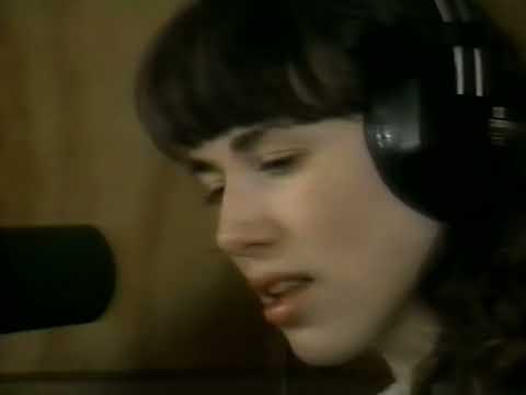 Peter Himmelman and Karen Peris recording "No Running Away"