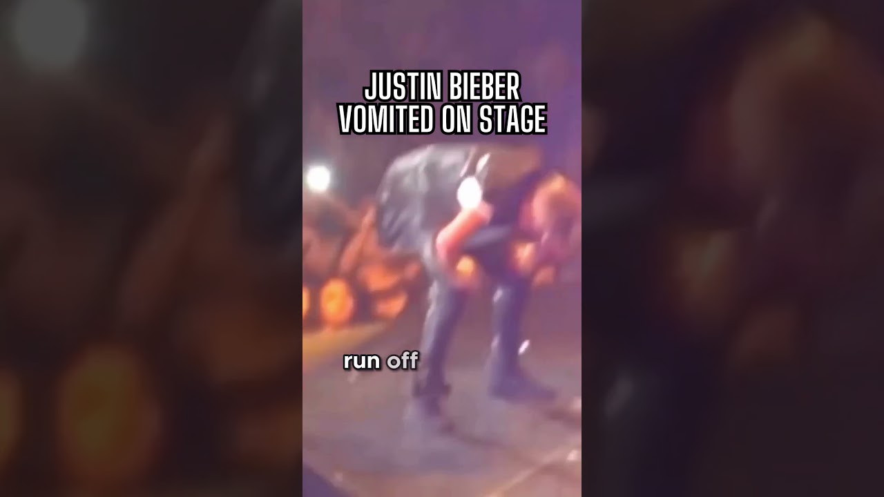 Drama Unfolds: Justin Bieber's On-Stage Vomit Incident