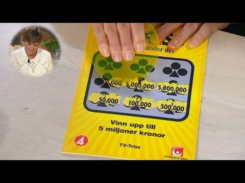 Här skrapar Birgitta triss - Nyhetsmorgon (TV4)