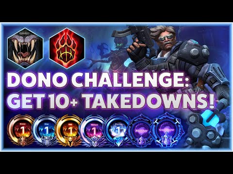 Greymane GFTT - DONO CHALLENGE: GET 10+ TAKEDOWNS! - B2GM Season 3 2024