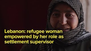 Lebanon: Syrian refugee woman challenges tradition with leadership role