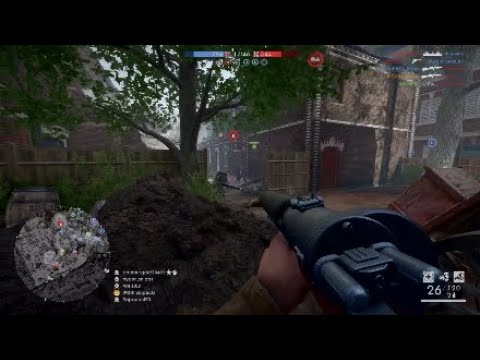 12 kill streak in 90 seconds on Amiens Conquest - Battlefield 1 gameplay on PS4 PRO 1080p