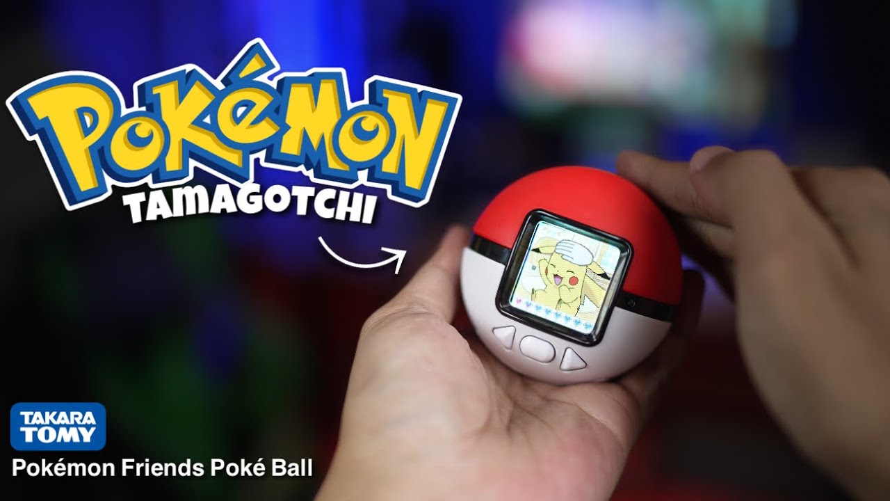 SUPER KYUTT!!🥰 Tamagotchi Pokemon Nostalgia Banget! (Poke-Nade Poké Ball) Unboxing & Review