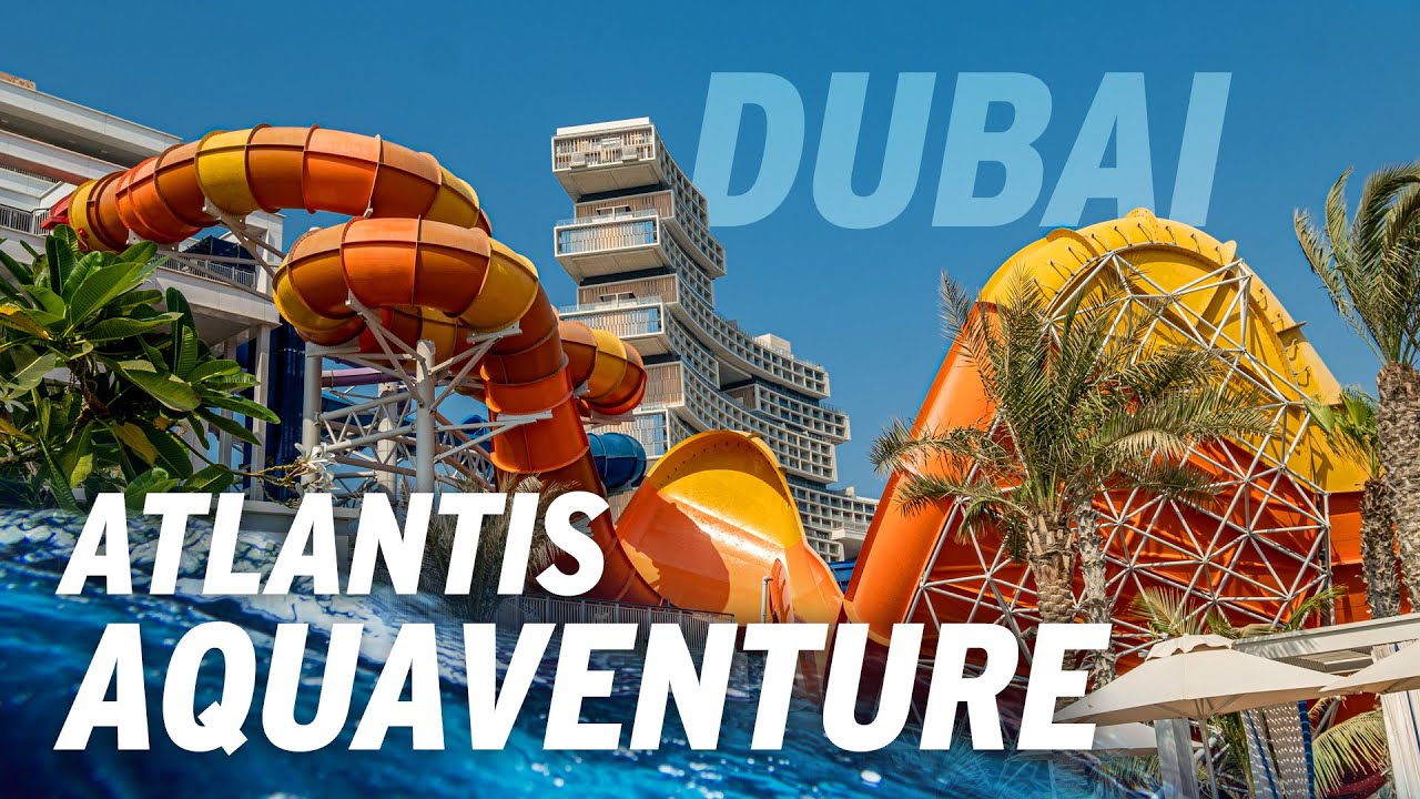 Experience Exhilarating slides at Aquaventure Waterpark.
