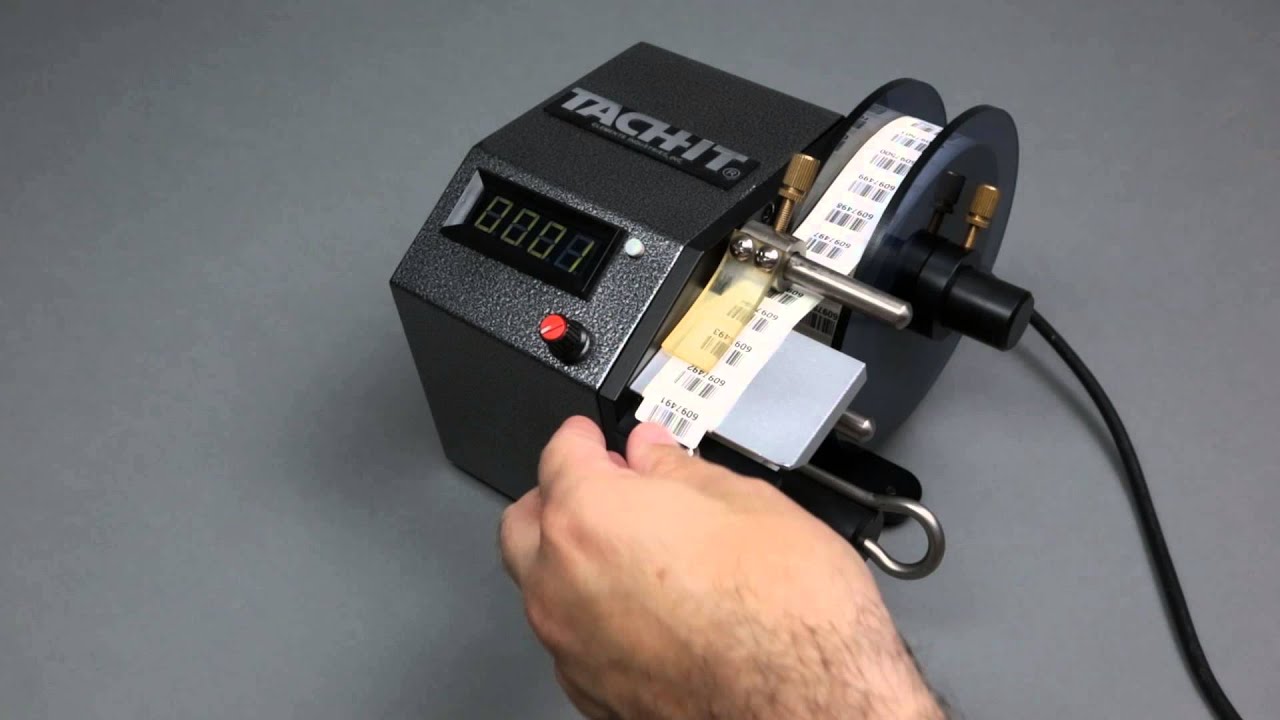 Tach-It SH-402TR Semi-Automatic Label Dispenser for Miniature Labels