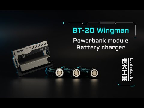 BT-20Wingman | Tactical power bank with detachable batteries