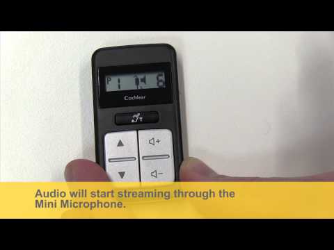 Using your Mini Microphone with your Remote Control