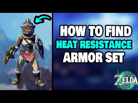 How To Find FULL Fire Resistance Armor Set (Flamebreaker) in Zelda Tears of the Kingdom
