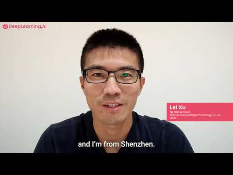 #BeADeepLearner like Lei Xu with DeepLearning.AI