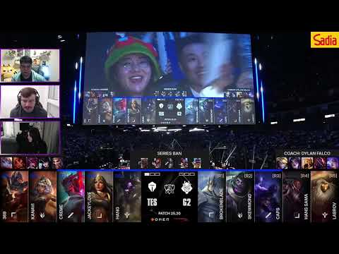 TES vs G2 | Game 2 - Best of 5 | Playoffs - Worlds 2025 | Isle of Legends