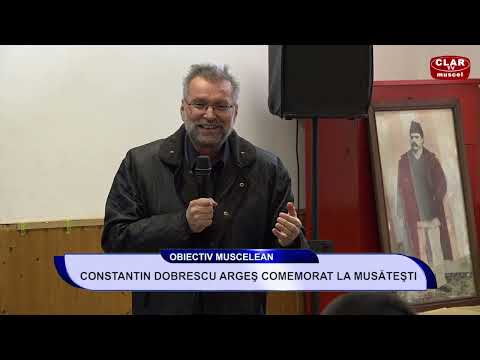Obiectiv Muscelean 12.12.2023 - Constantin Dobrescu Arges comemorat la Domnesti