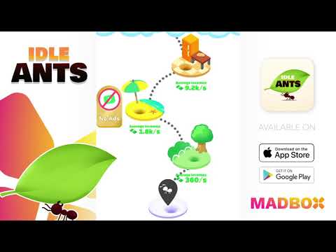 Idle Ants youtube-video