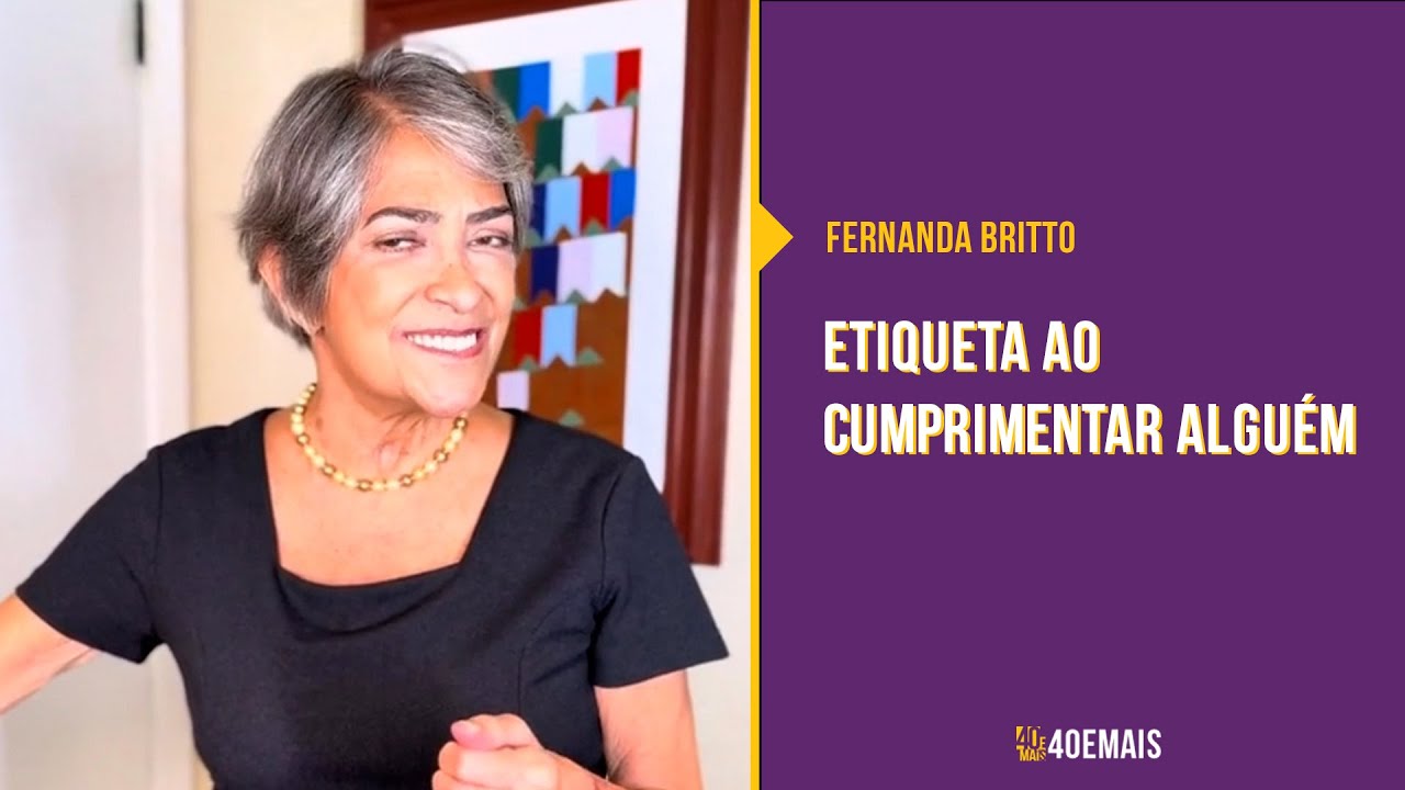 Etiqueta ao cumprimentar alguém