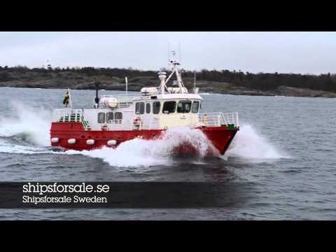 Shipsforsale Sweden, passenger vessel TUVA. Built at Fjellstrand Aluminium, Norway. Sold.