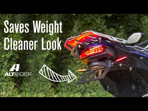 Features of the Tenere 700 Tail Tidy: