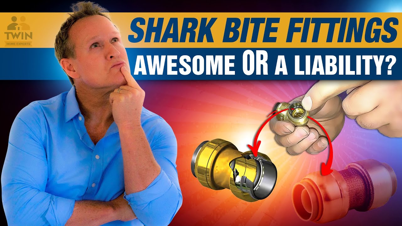 Watch video Shark Bite Fittings Awesome or a Liability Now Shark Bite Fittings Awesome or a Liability