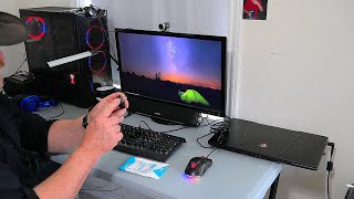 DVI to HDMI Adapter โ Setup Live Demo