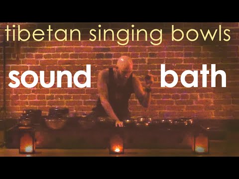 Tibetan Singing Bowls Sound Bath (3 hour sound healing - just bowls) Video
