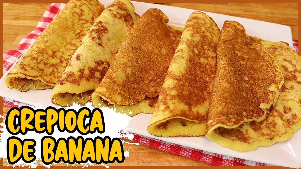 Crepioca de Banana: A Receita Saudável que Conquistou os Meus Filhos! Crepioca de Banana: A Receita Saudável que Conquistou os Meus Filhos!