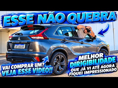 QUEM TEM TROCA NÃO TROCA POR NADA | DIRIGI O MITSUBISHI ECLIPSE CROSS BLACK 4X4 2027 | VALE A PENA??