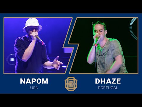 Beatbox World Championship 🇺🇸 NaPom vs Dhaze 🇵🇹 Top32