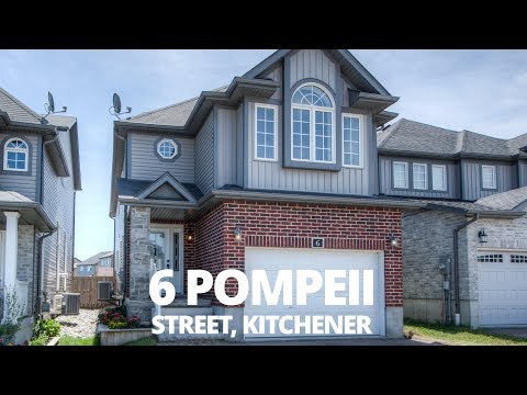 6 Pompeii Street - Kitchener Real Estate Video Tour